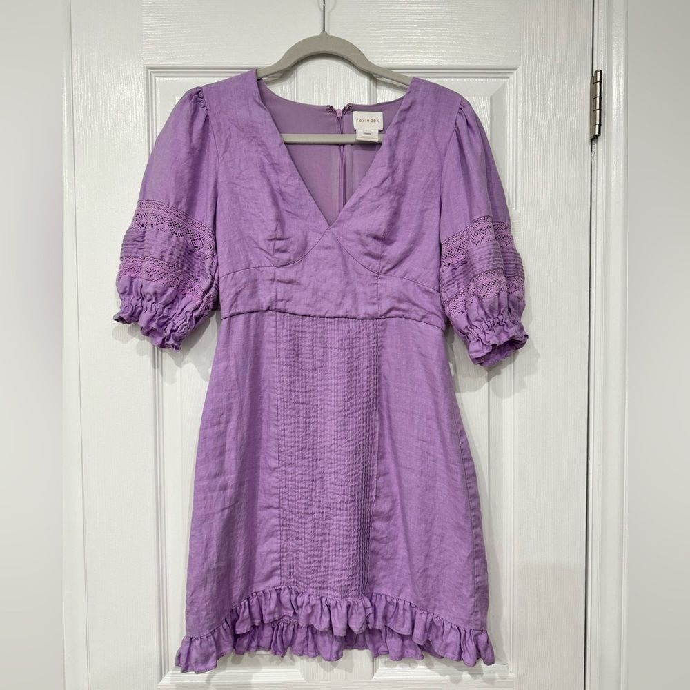 FoxieDox Puff Sleeve Dress - McKenna Mini